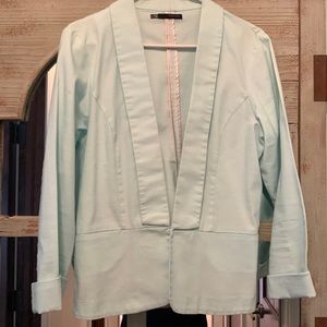 Maurices large jacket mint color